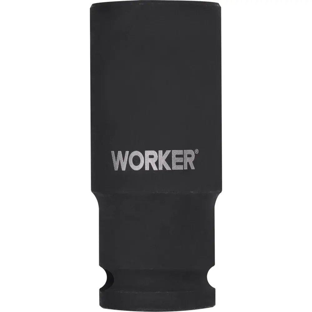 Soquete sextavado de impacto longo encaixe 1/2 24MM Worker — fotografia de referência