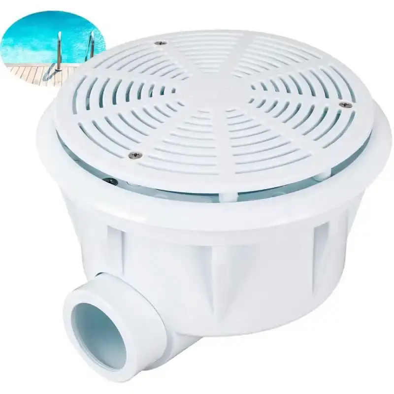 Dreno de fundo em ABS para piscina com saída lateral 401000 Fluidra