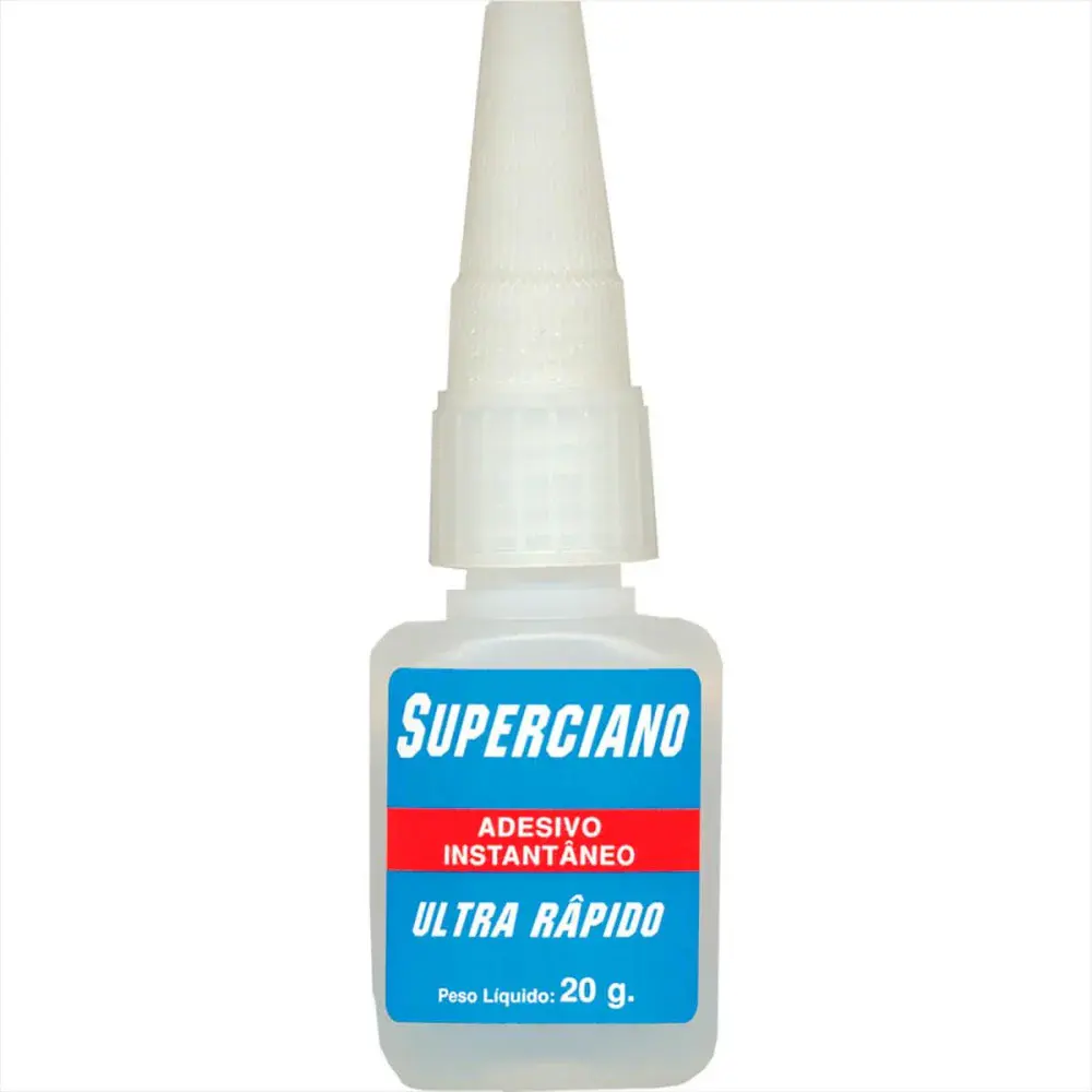 Adesivo instântaneo Superciano 20G — fotografia de referência