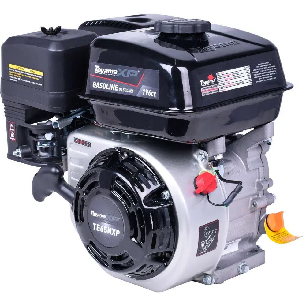 Motor a gasolina 4 tempos 6,5 hp TE65N multiuso Toyama — fotografia 3
