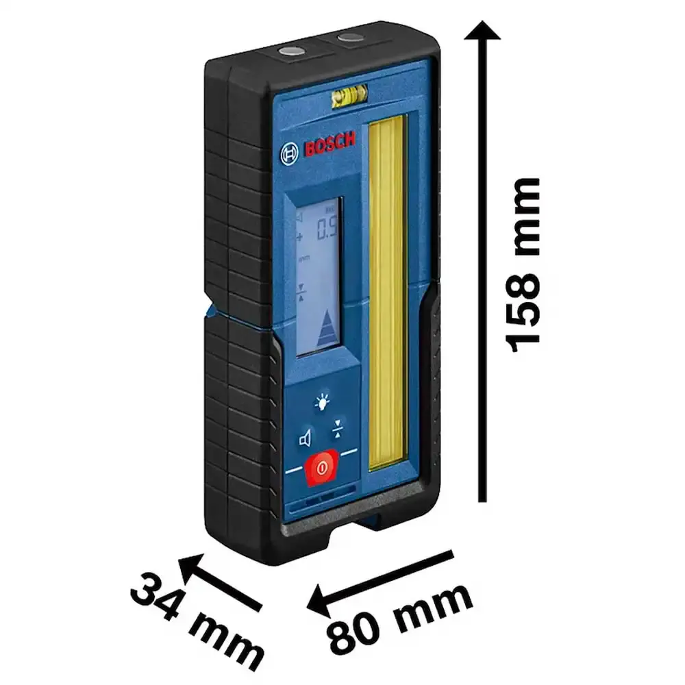 Receptor laser LR 45 para GRL 250 HV e 300 HV Bosch — fotografia 5