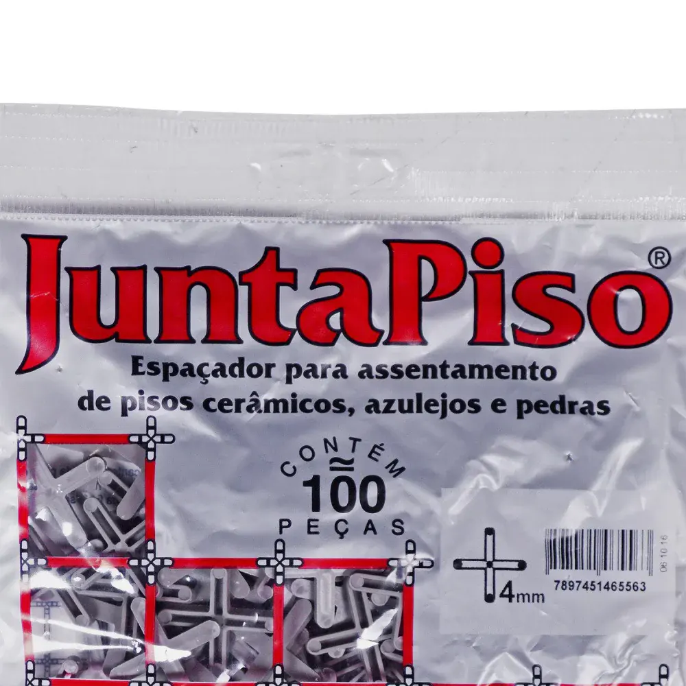 Espaçador de junta de piso 4MM 100 peç cinza Cortag — fotografia 5
