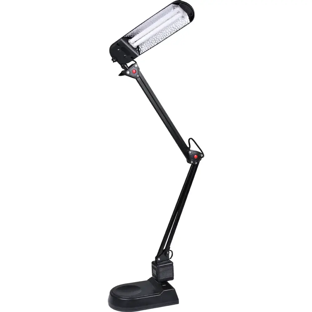 Luminária de mesa fluor preta Hidromel 220V — fotografia 7