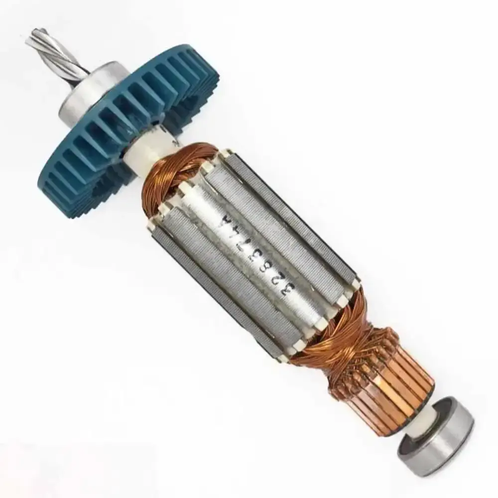 Rotor induzido Makita 518374-0 para furadeira HP1640 127 volts — fotografia de referência