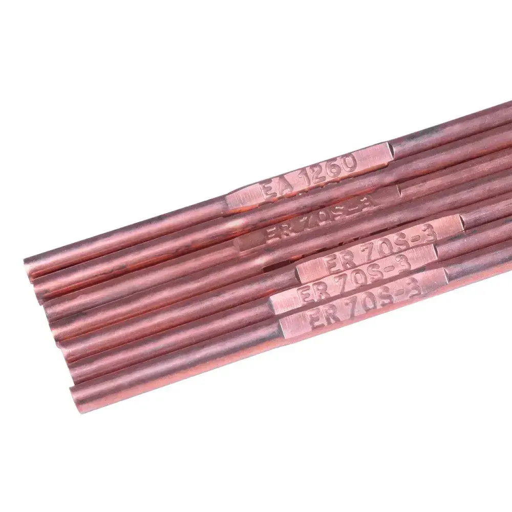Vareta de solda tig aço carbono tigrod 12.60 2,4MM 5KG Esab — fotografia 2