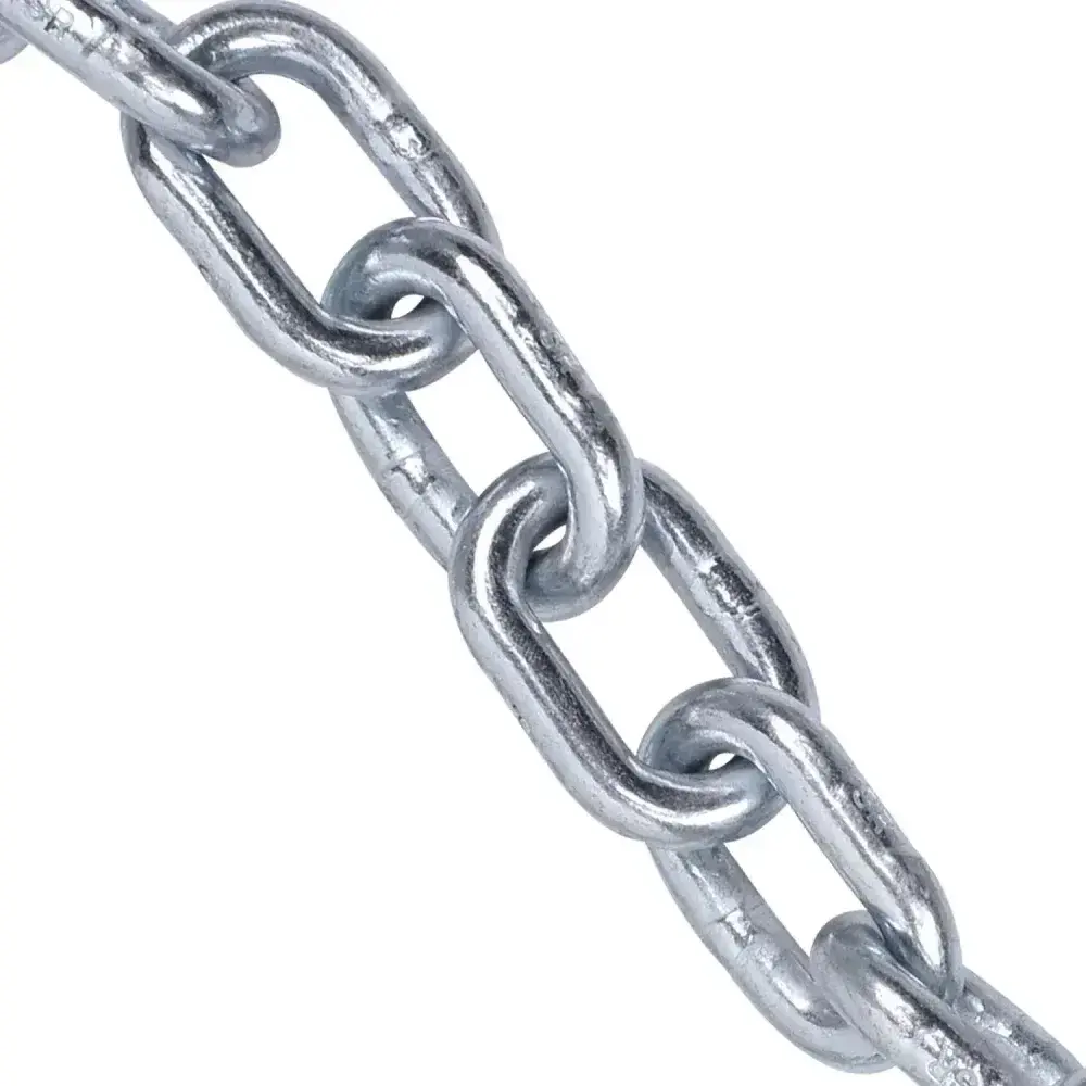Corrente galvanizada com elo curto 4,8MM Acerosid - metro — fotografia 9