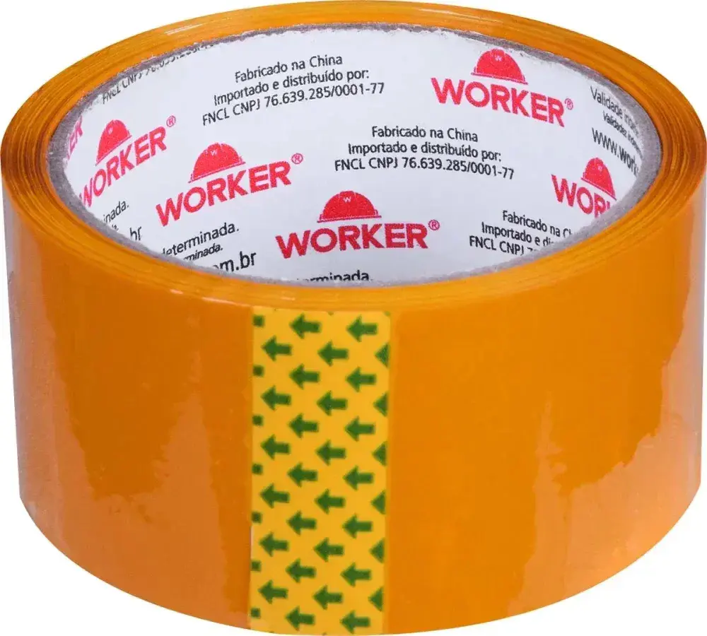 Fita de empacotamento 48MM x 45M marrom Worker — fotografia 8
