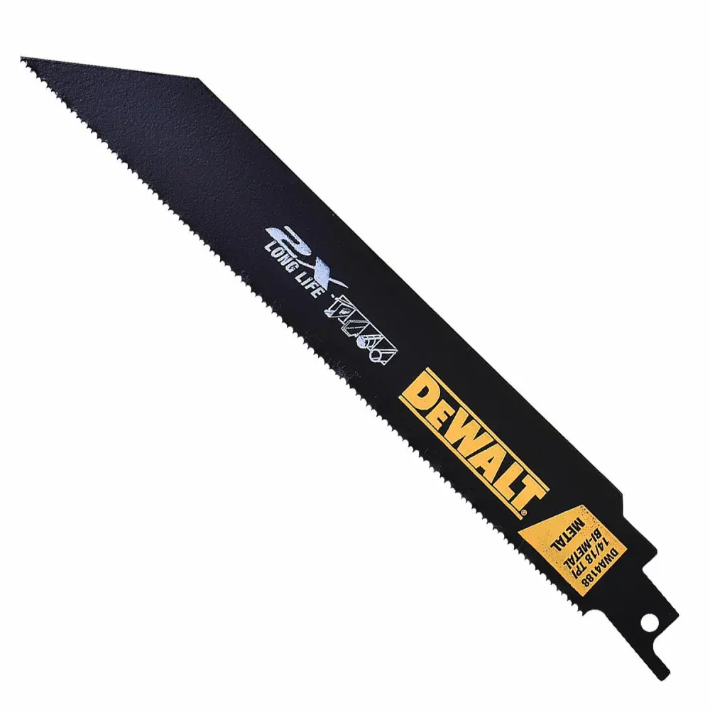Lâmina de serra sabre 8 14/18DPP metal com 5 peç Dewalt — fotografia 3