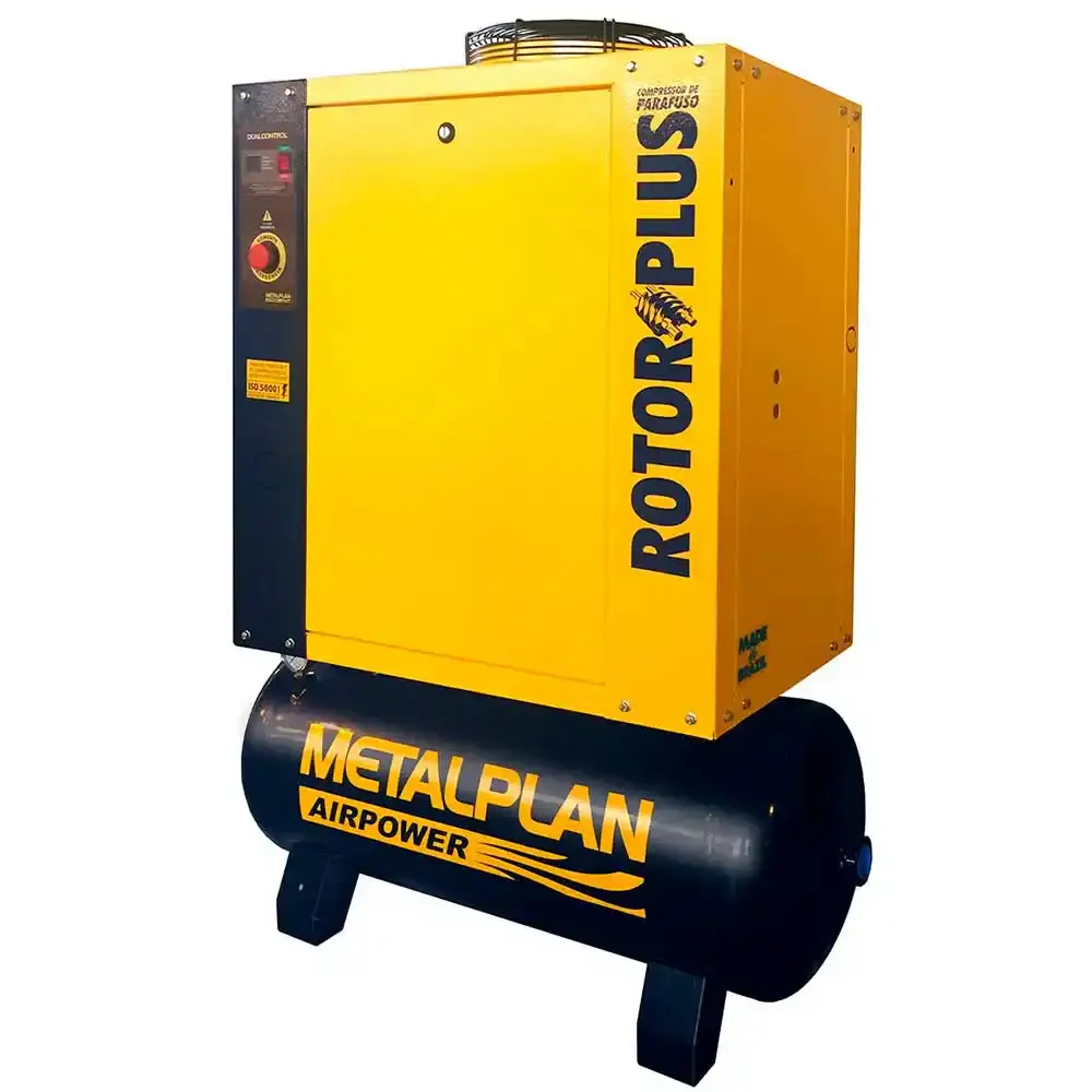 Compressor de parafuso 15,0 HP 220V Metalplan 220 V