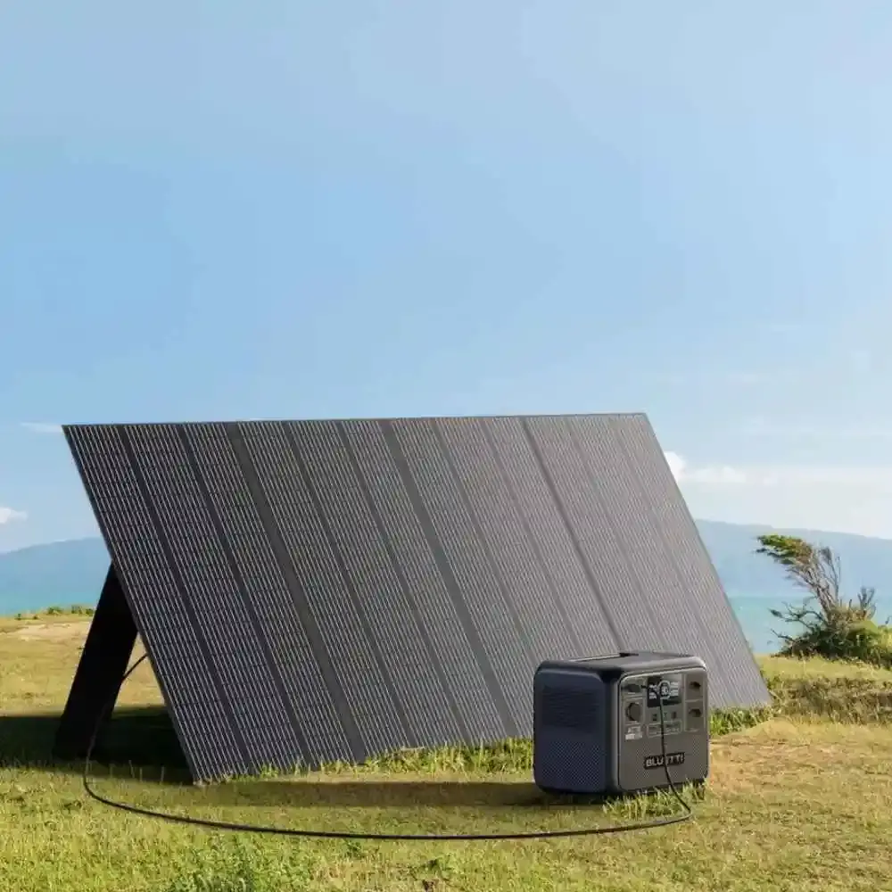 Estação de armazenamento de energia portátil 1000W 768WH AC70 110V Bluetti — fotografia 3