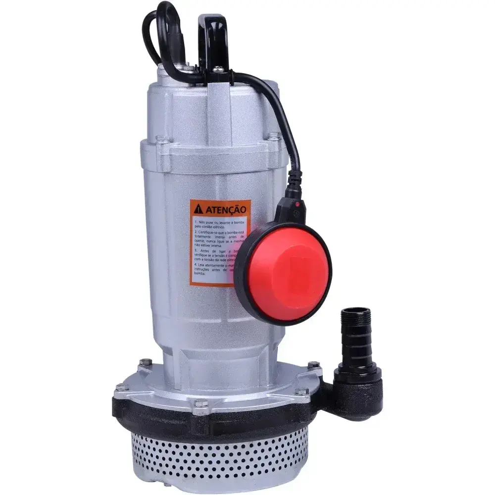 Bomba submersível alumínio 1/2HP 370W Worker — fotografia 8
