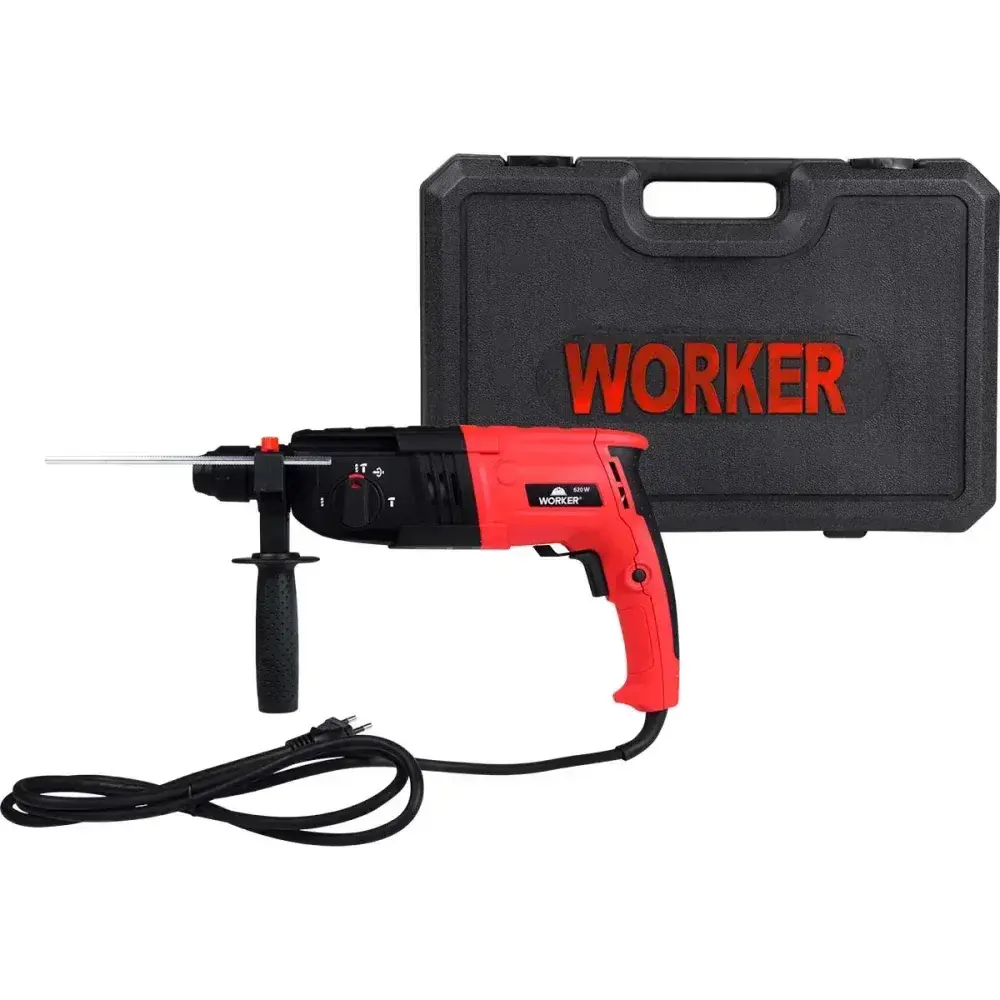 Martelete perfurador rompedor sds plus 620W 127V Worker — fotografia de referência