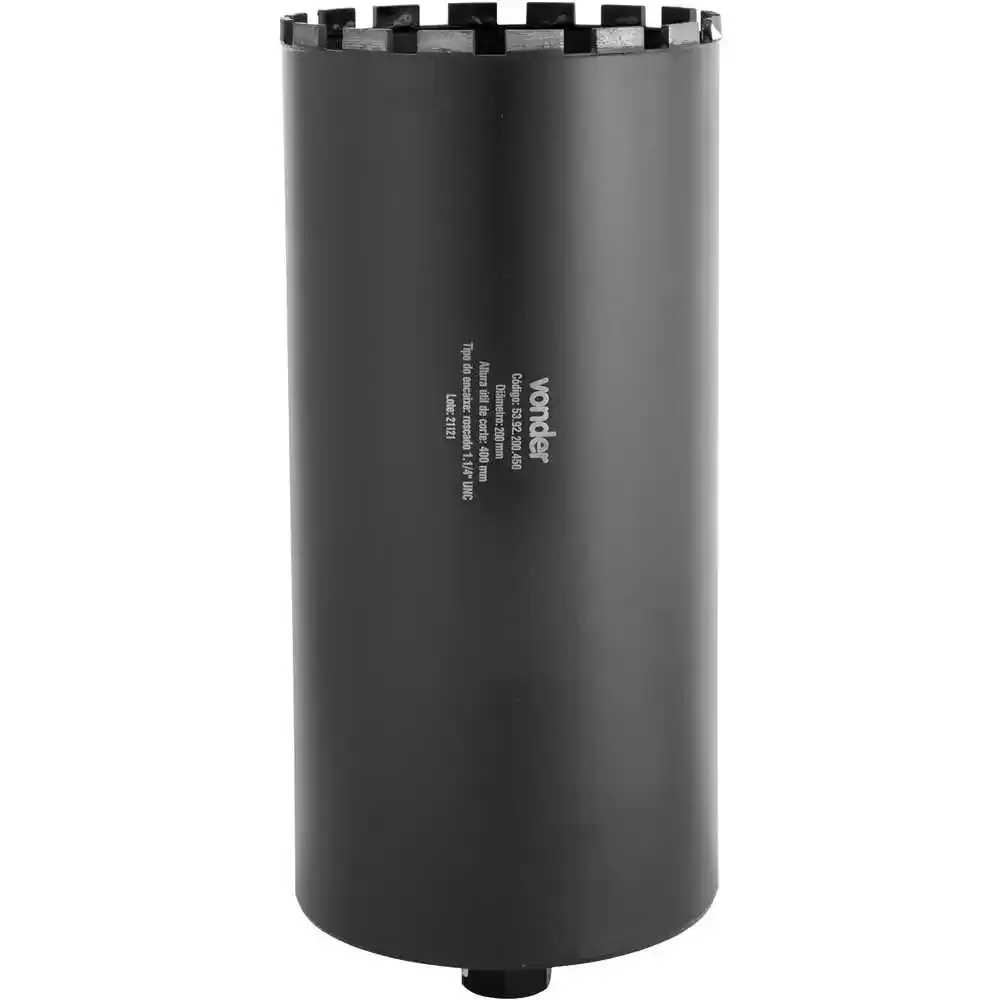 Coroa Diamantada 200mm x 450mm VONDER — fotografia 3