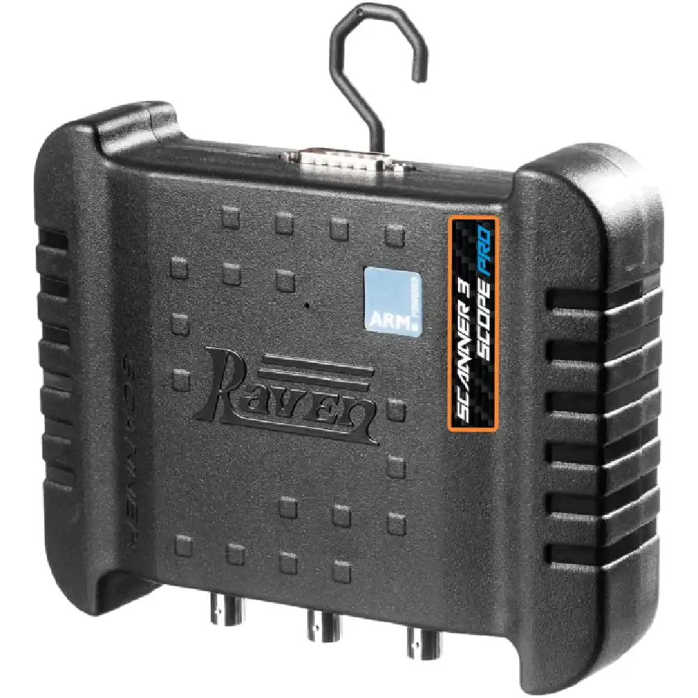 Scanner 3 scope osciloscópio com tablet kit diesel Raven — fotografia 6