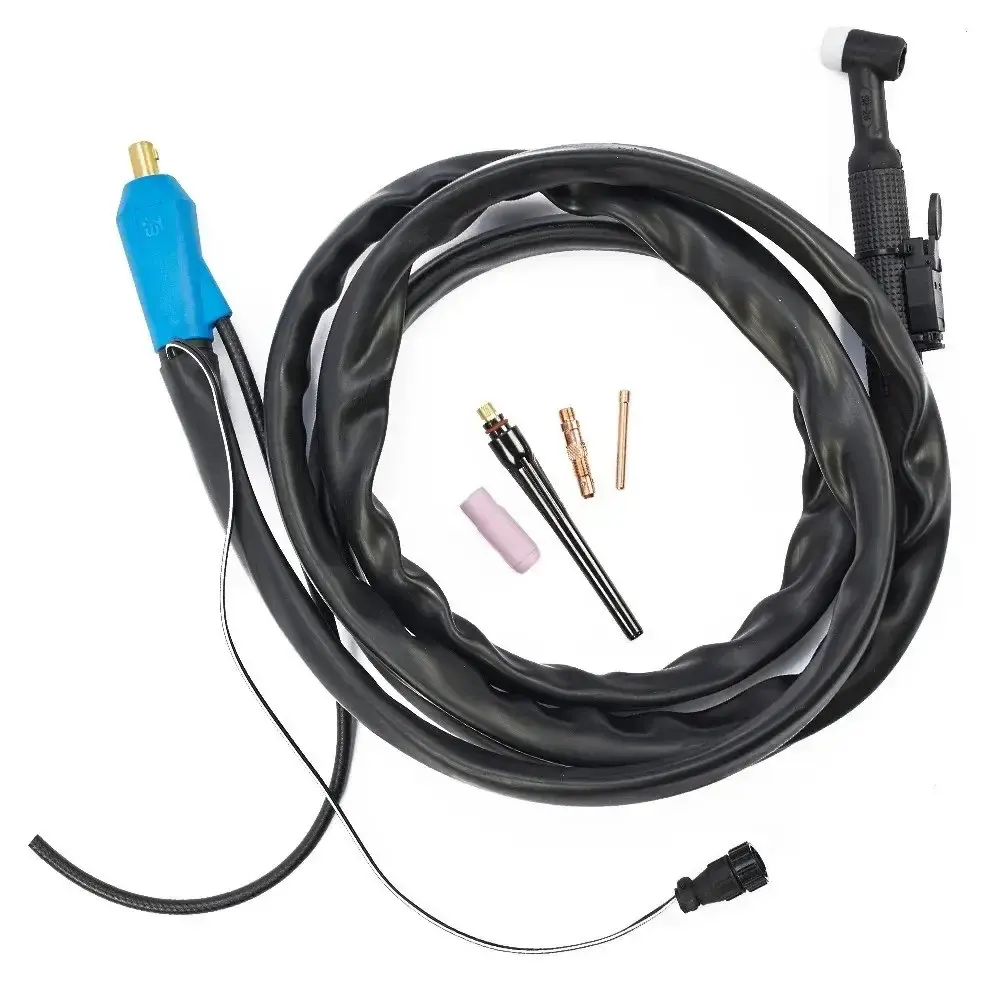 Tocha para Solda TIG SR 26 com Gatilho TSB 13mm e 8 pinos 3,5m TBI — fotografia 3