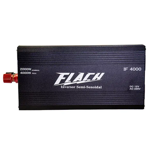 Inversor de tensão IF4000-1 semi senoidal 12V/220V - Flach