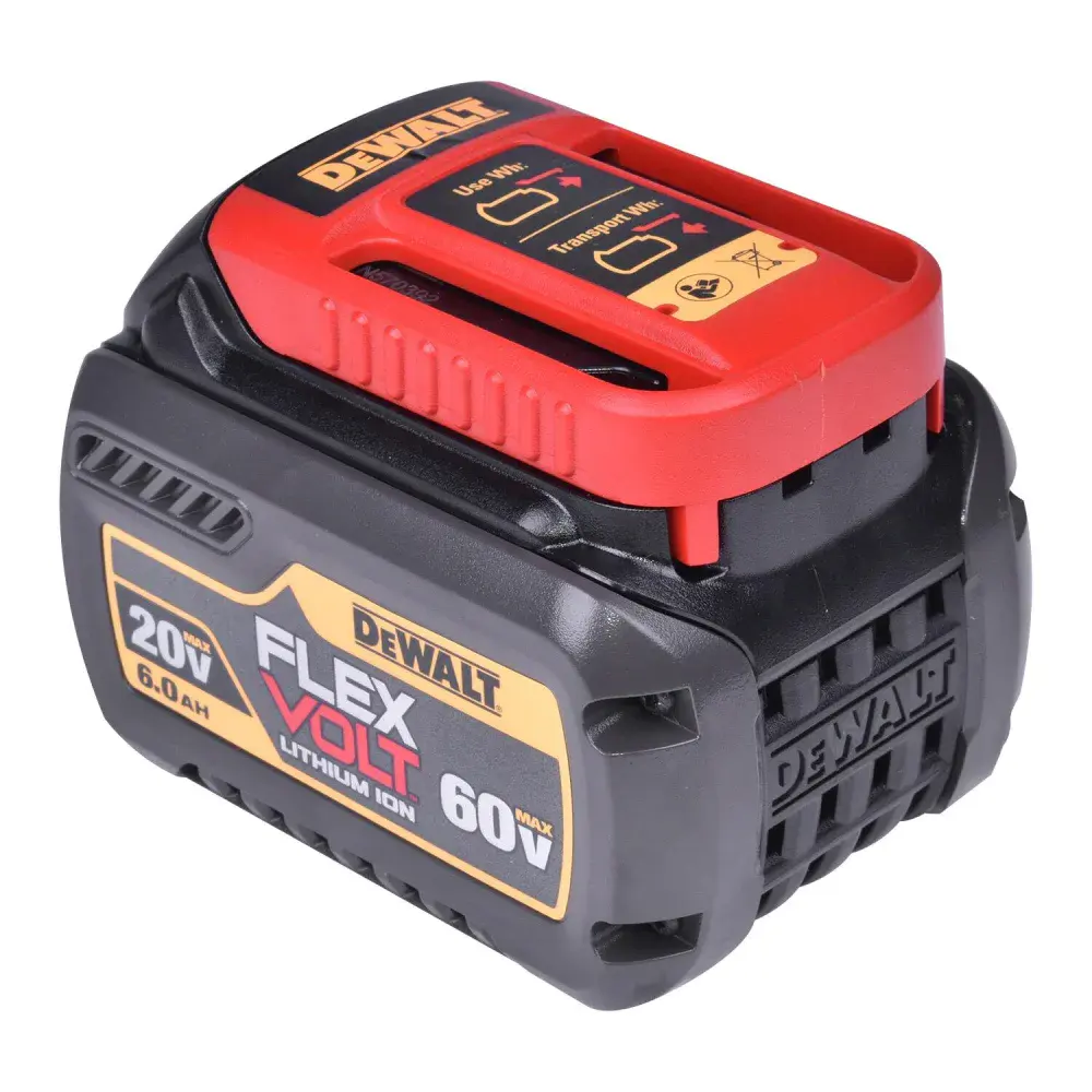 Bateria lítio flexvolt 60V max DCB606-B3 Dewalt — fotografia 3