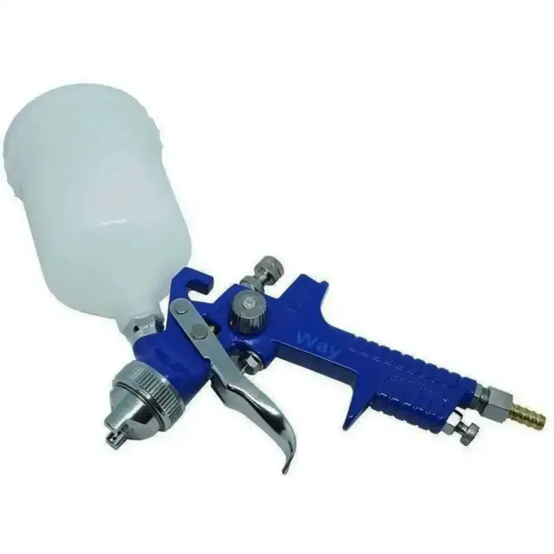 Pistola de pintura 600 ML gravidade hvlp bico 1.4 MM IWPPHVLP1B ImportWay — fotografia 2