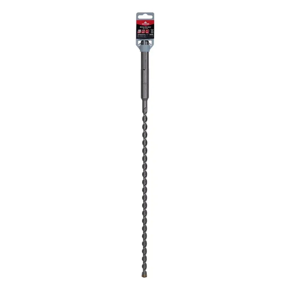 Broca sds max de aço cromo 12MM x 540MM Worker — fotografia 4