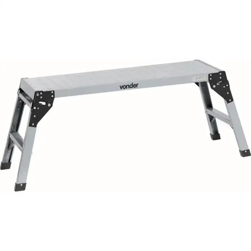 Plataforma de Aço Dobrável 100 x 30 CM 150 KG VONDER — fotografia de referência