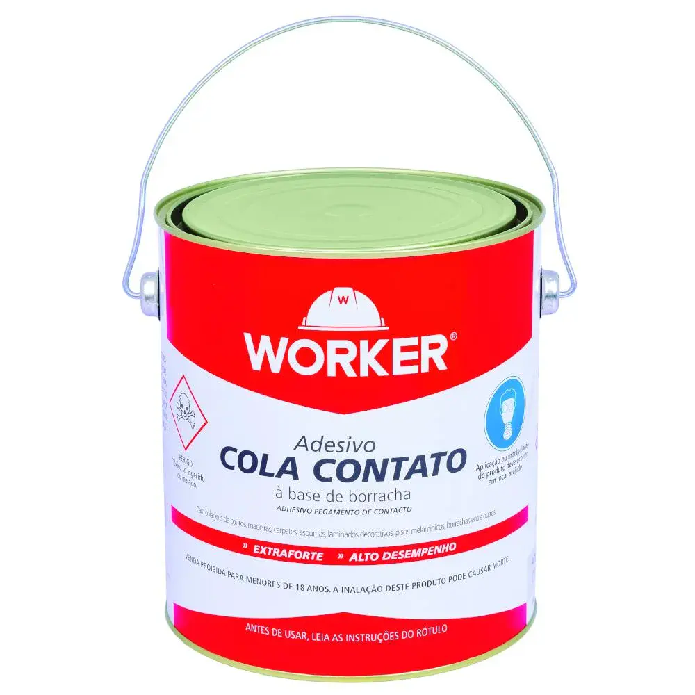 Cola de contato à base de borracha 750G Worker — fotografia de referência
