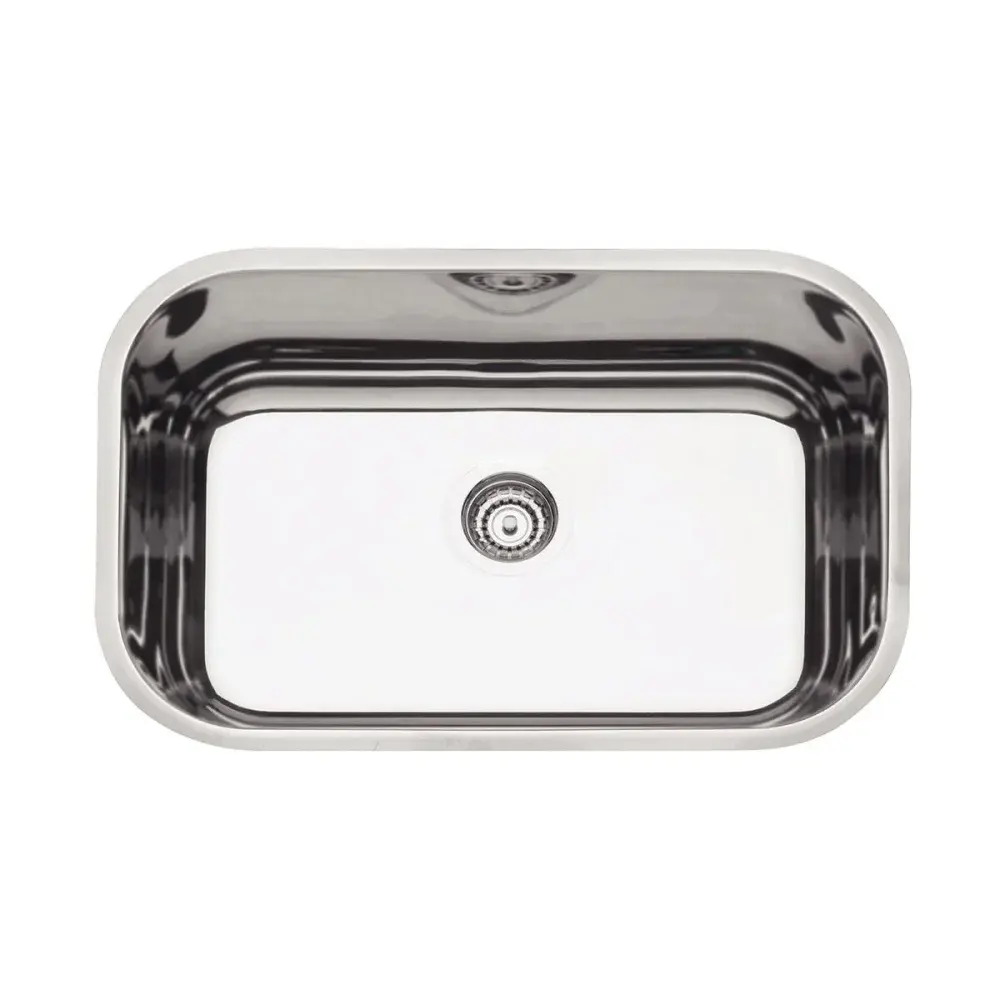 Cuba de embutir 47 bl aço inox polido 47X30 cm Tramontina — fotografia de referência