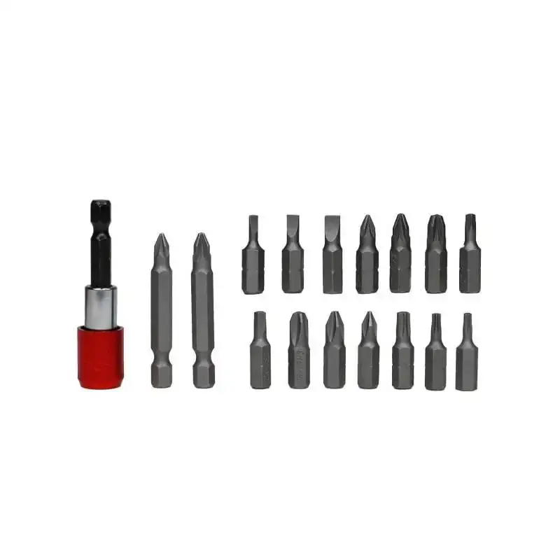 Jogo de bits phillips e fenda + adaptador com 18 peças MTX — fotografia 3