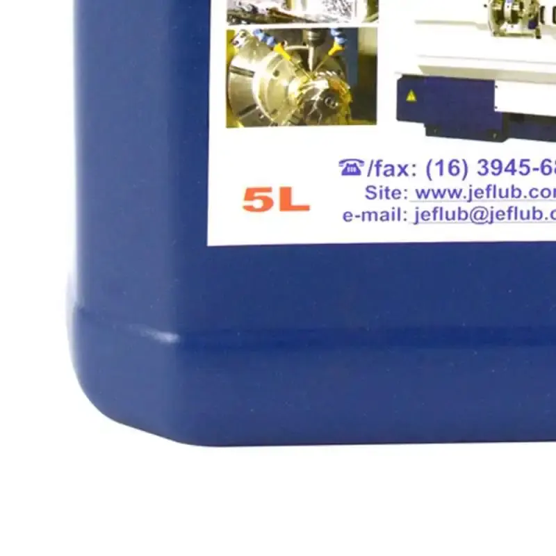 Óleo solúvel sintético biodegradável para usinagens lubricorte 400 5 litros jeflub — fotografia 5