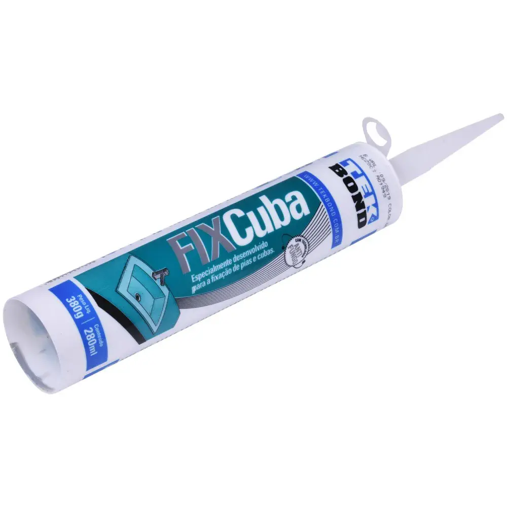Adesivo para cuba fix 380G Tekbond — fotografia 4