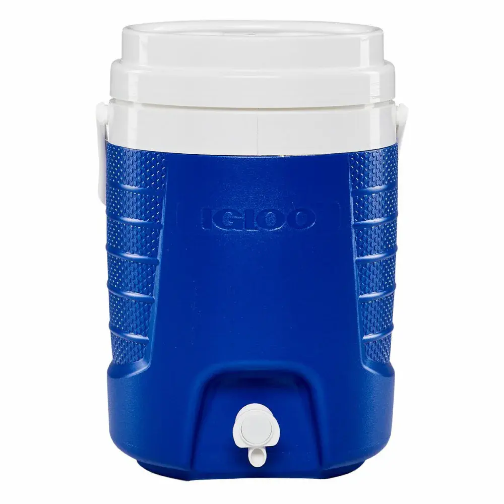 Galão térmico azul 7,5L sport com alça Igloo — fotografia 3