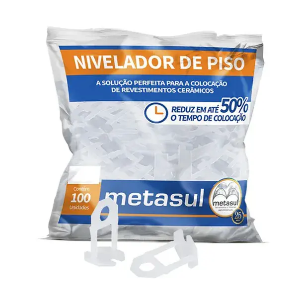 Nivelador de piso 3MM incolor - Metasul — fotografia de referência