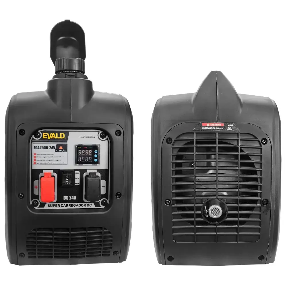 Gerador a gasolina automotivo para baterias 24V inteligente caminhão motorhome EGA2500-24V Evald — fotografia 7