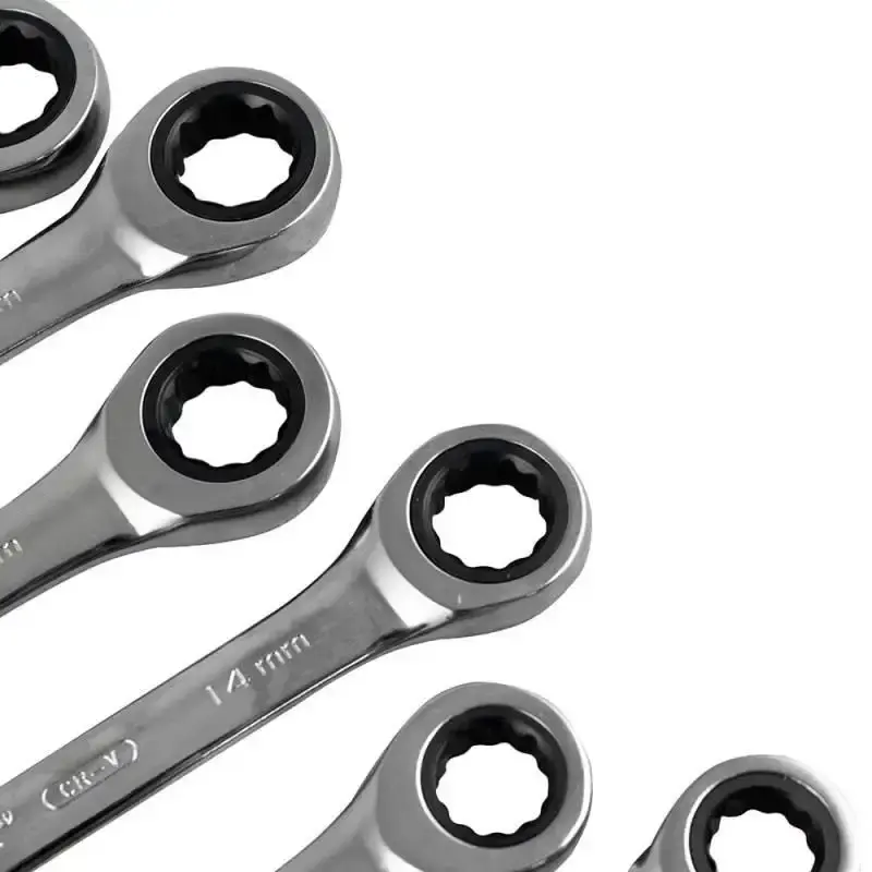 Chave Combinada Catraca Speedy Jogo 8 a 19mm com 12 peças BELZER — fotografia 3