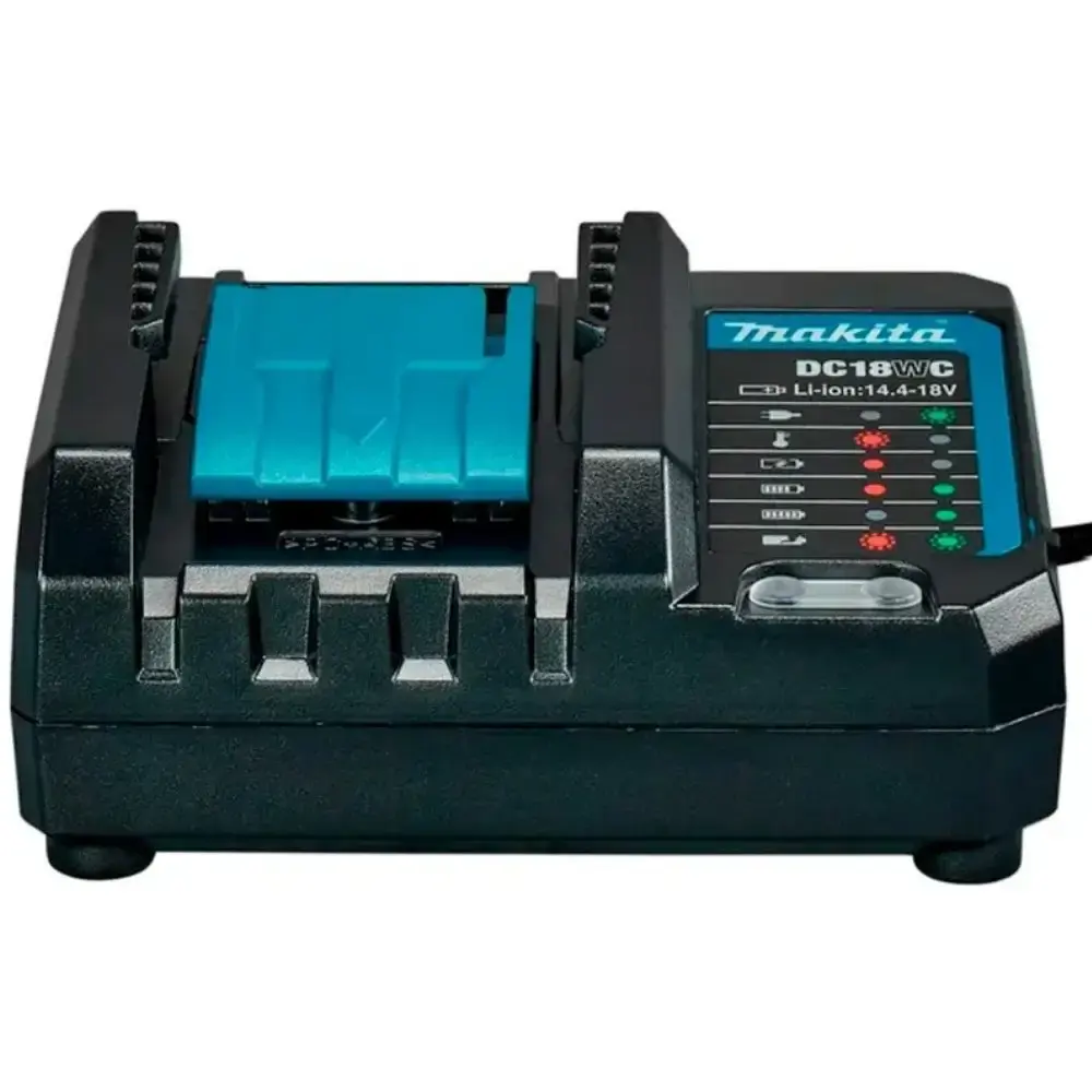 Carregador de bateria 18V e 14,4V simples bivolt Makita — fotografia 2