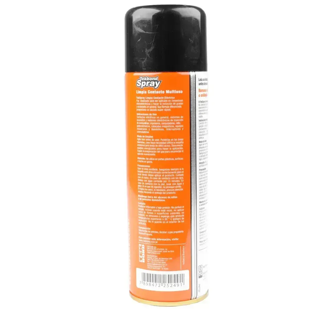 Limpa contato spray 300ML - Tekbond — fotografia 3