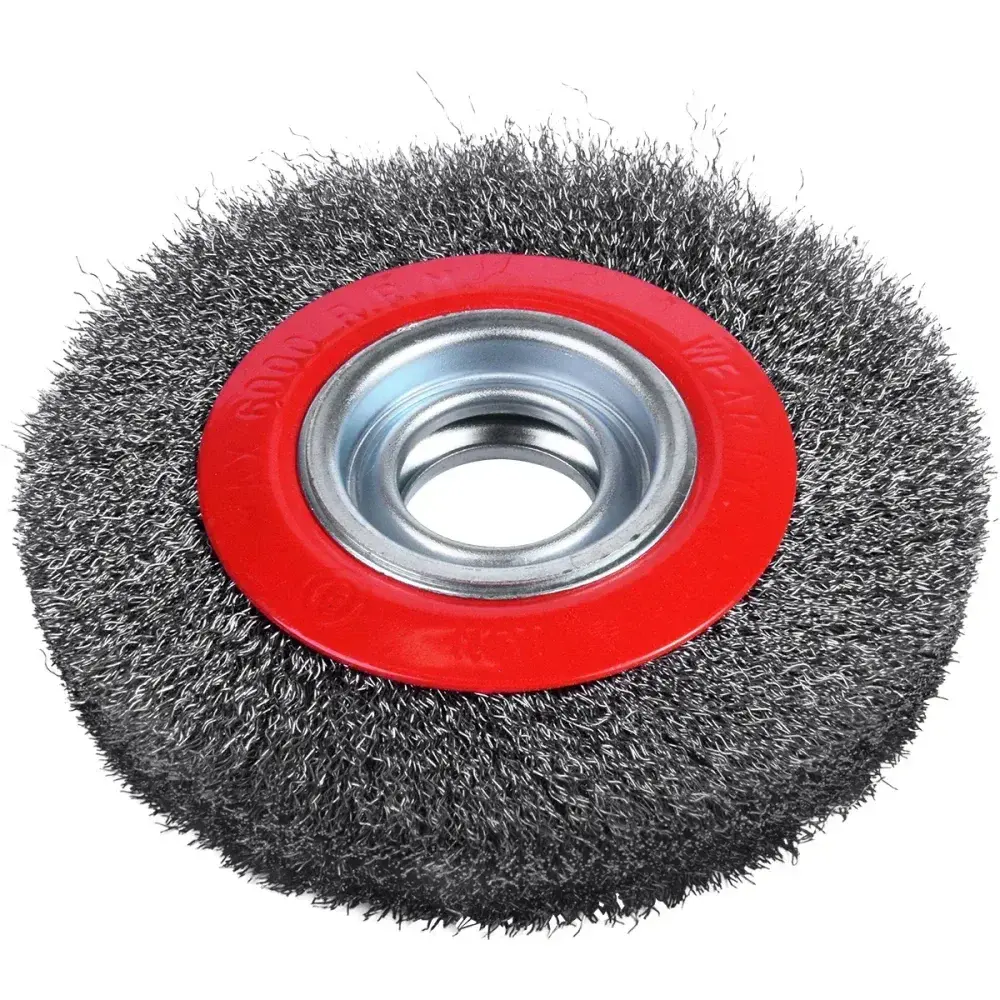 Escova circular com arame ondulado 1 25,40MM Worker — fotografia 8