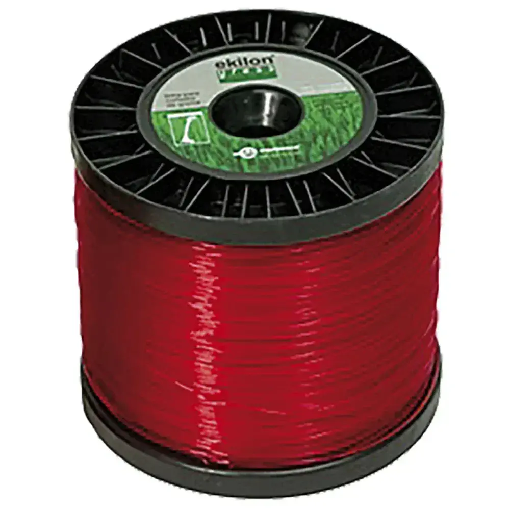 Fio de nylon para aparador e roçadeira 2,4MM x 194M 1KG Ekilon — fotografia 2