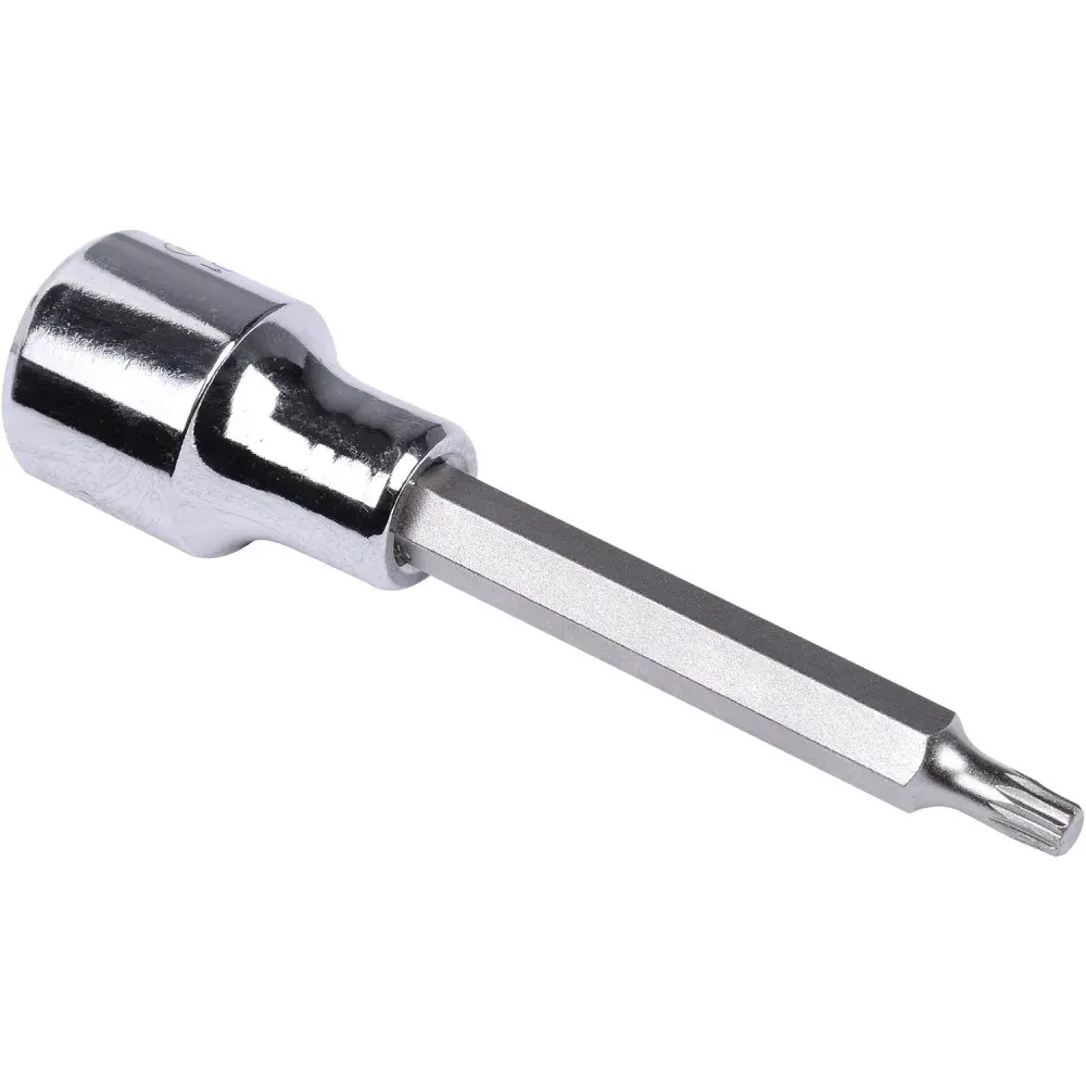 Soquete bit multidentado longo 5 mm 1/2 Sata — fotografia 3