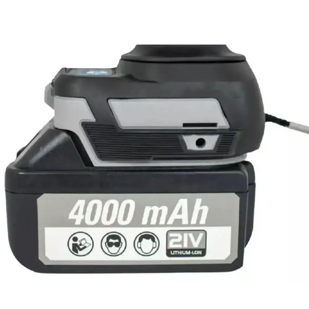 Chave de impacto 700NM com 2 baterias 21V maleta Sigma e jogo soquetes 15 pçs evald — fotografia 5