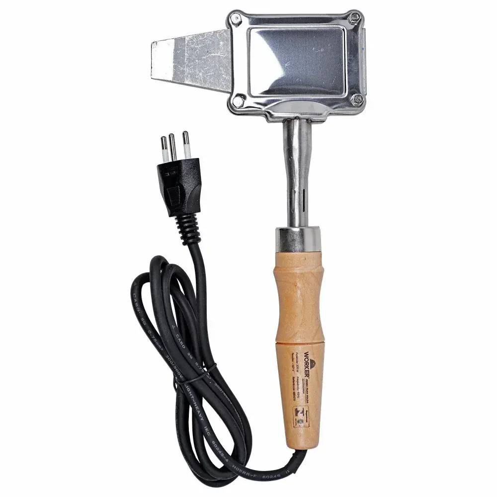 Ferro para solda machadinha com suporte 320W Worker — fotografia 6