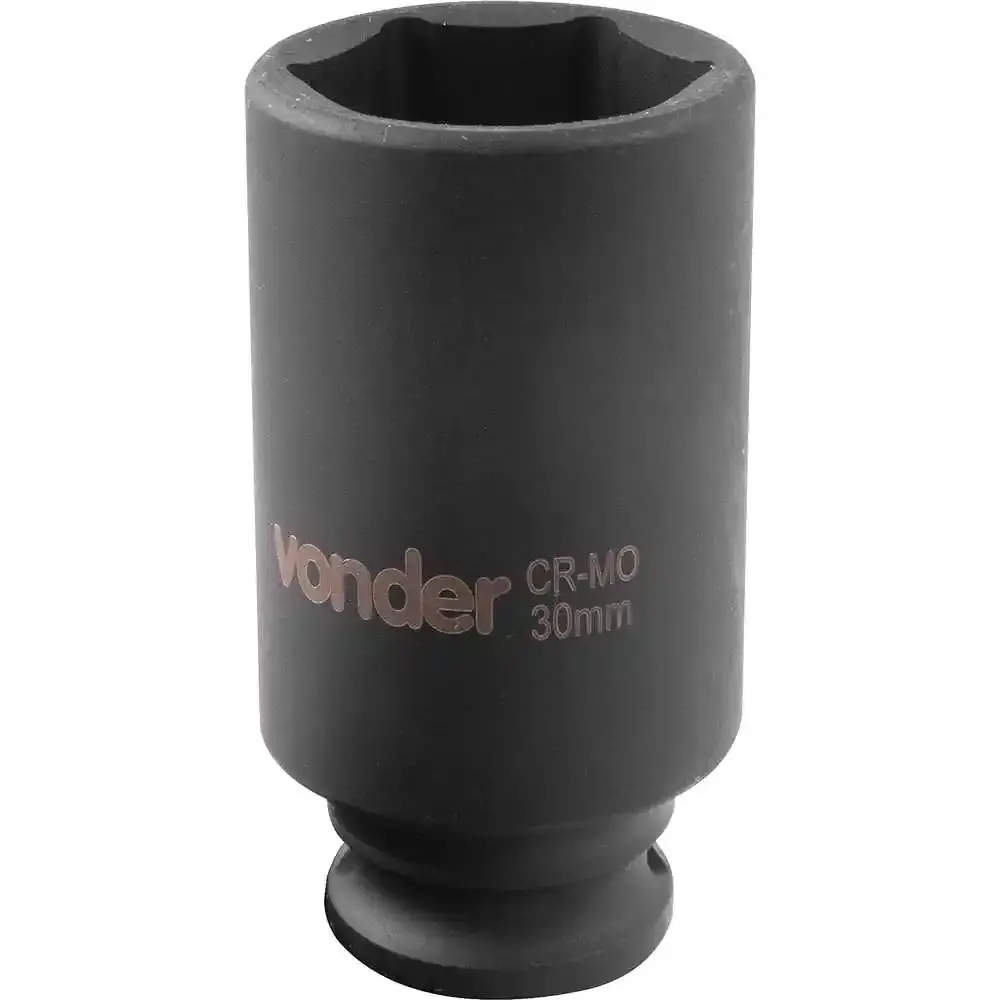 Soquete sextavado longo de impacto 30MM 1/2POL Vonder — fotografia 3