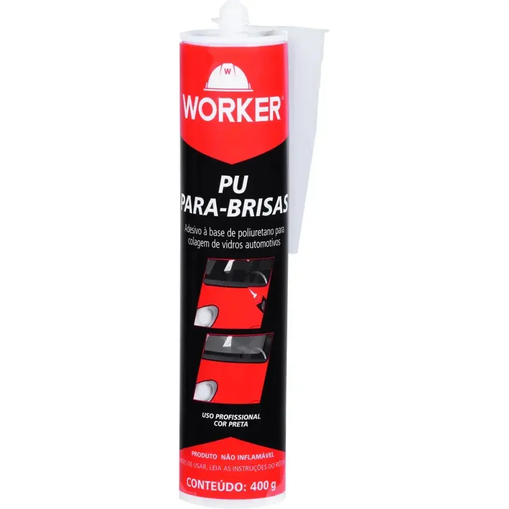 Adesivo para fixar para-brisa em pu preto 400G Worker — fotografia 5