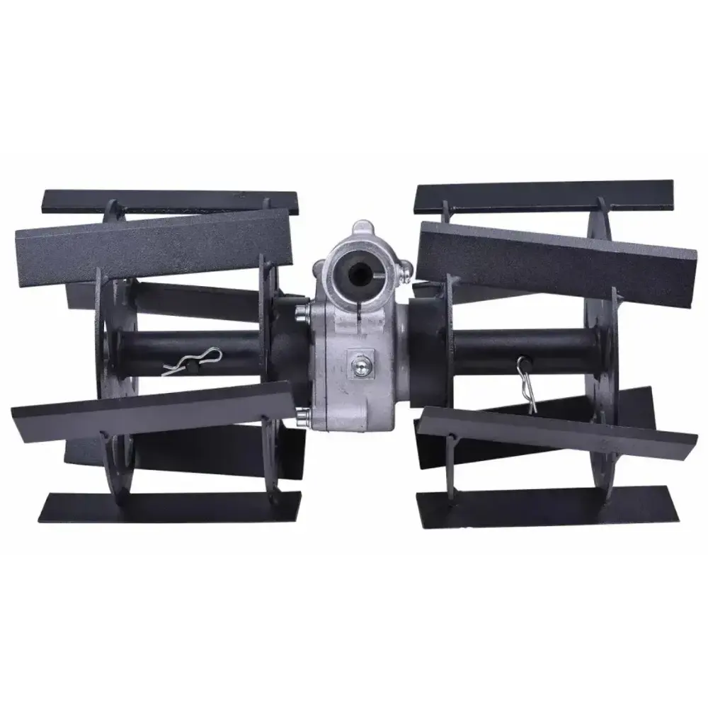 Enxada rotativa 35 CM tubo 28 MM para roçadeira Toyama — fotografia 5