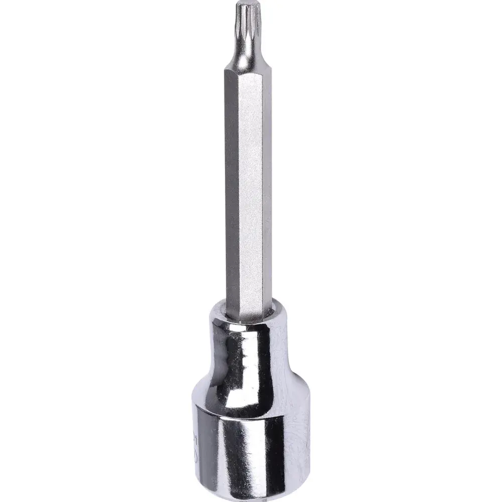 Soquete bit multidentado longo 5 mm 1/2 Sata — fotografia 2