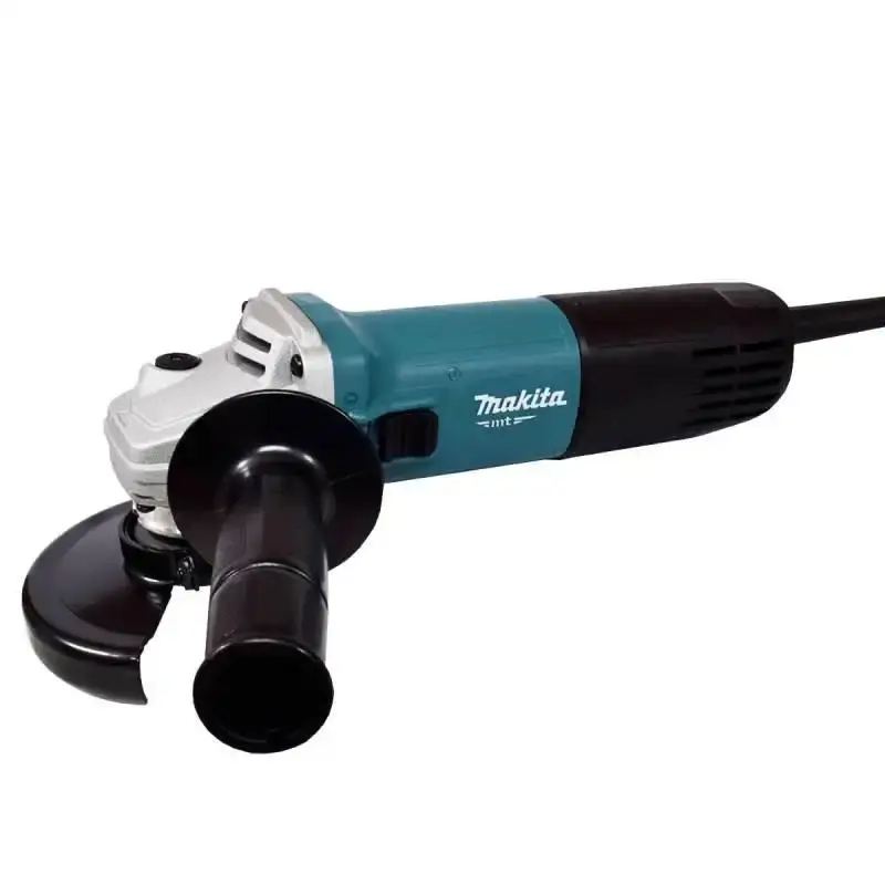 Esmerilhadeira angular 4.1/2 POL 850W M9510B Makita MT + kit 3 discos 220 V — fotografia 3