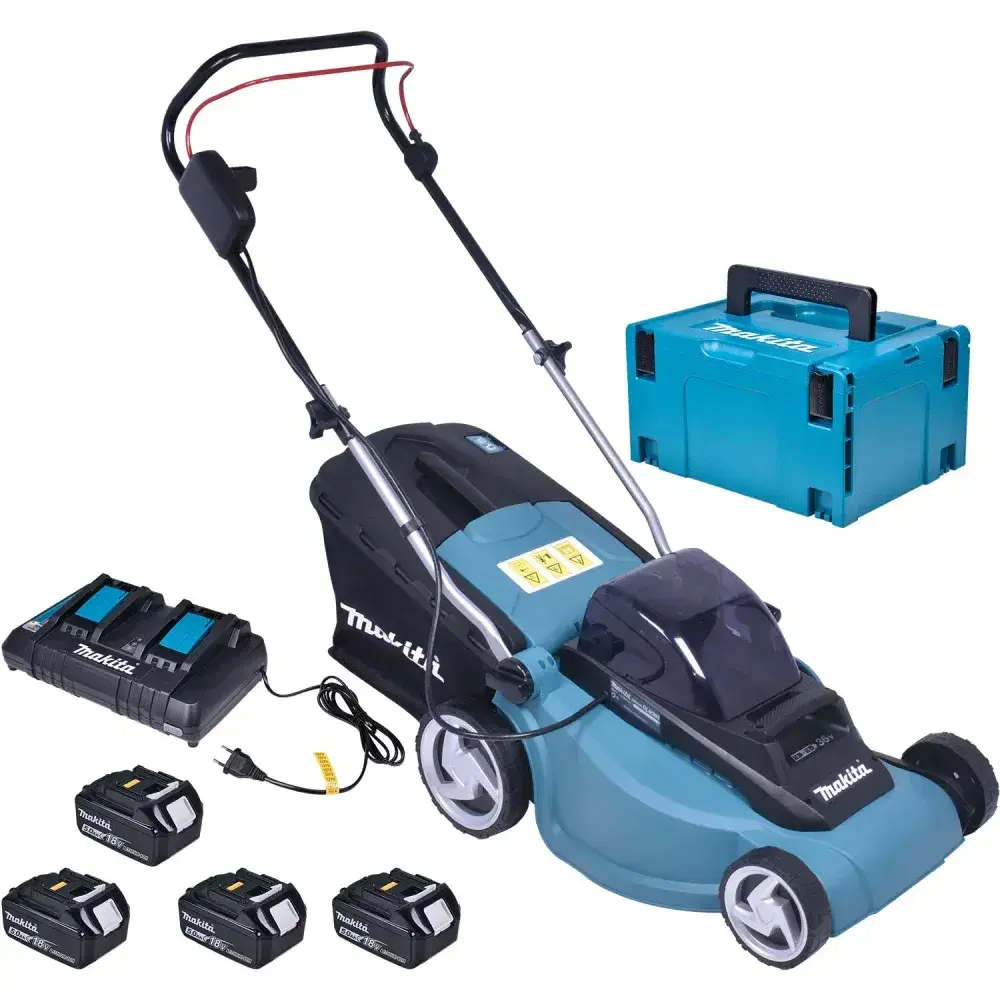 Cortador de grama a bateria 18V DLM380Z 127V Makita — fotografia 6