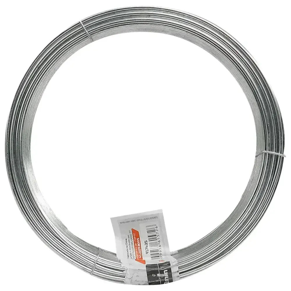 Arame liso bwg 14 2,11MM galvanizado Acerosid — fotografia 8