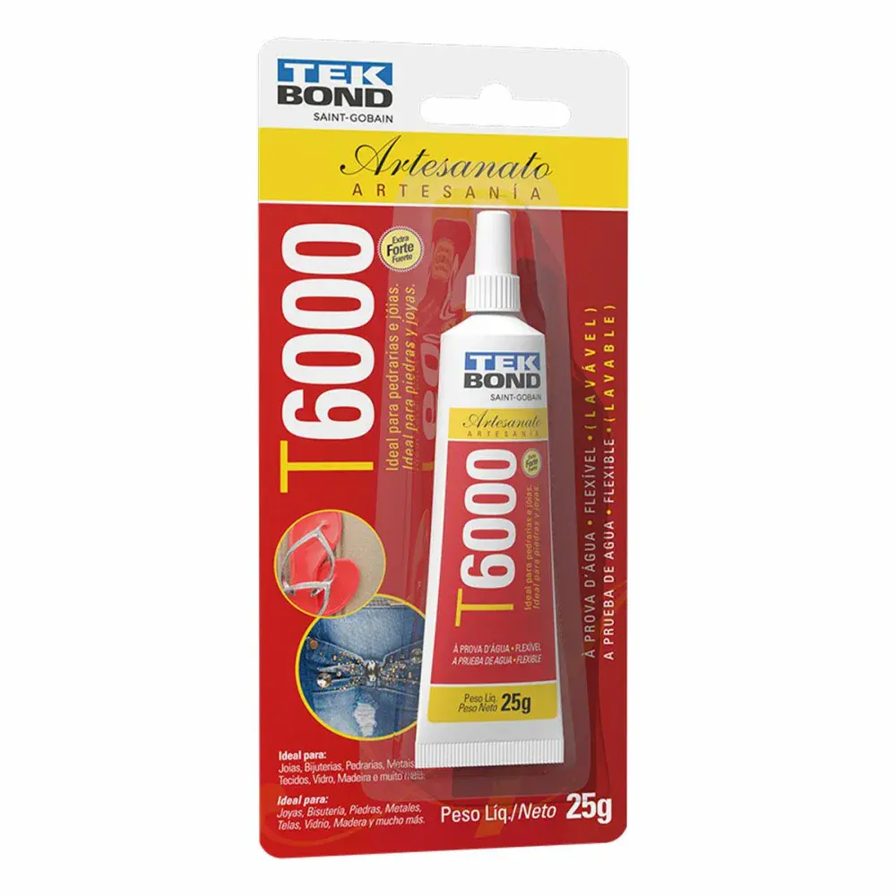 Adesivo para artesanato T6000 25G Tekbond