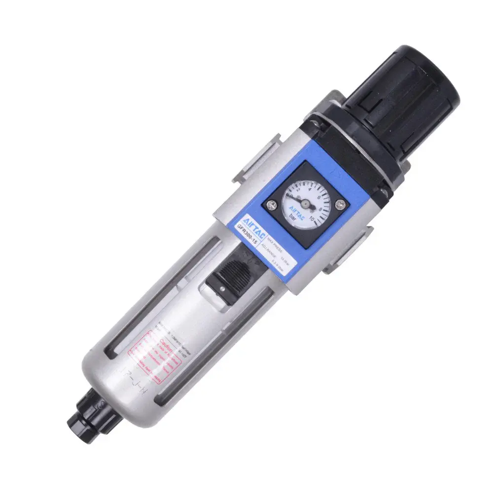 Filtro regulador de ar 1/2 com dreno automático TFR12 Puma — fotografia 3