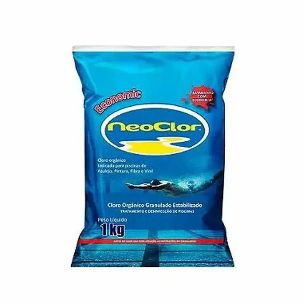 Cloro economic granulado 30% 1KG da Neoclor